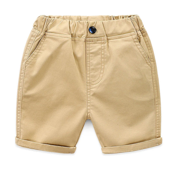 Mid Waist Casual Cotton Shorts