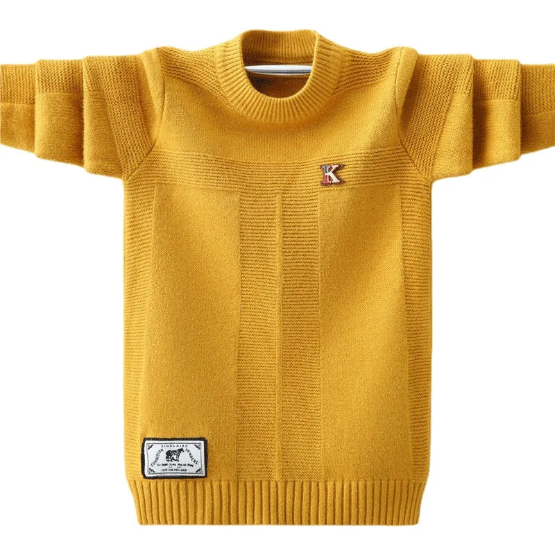 Letter Knitted Sweater