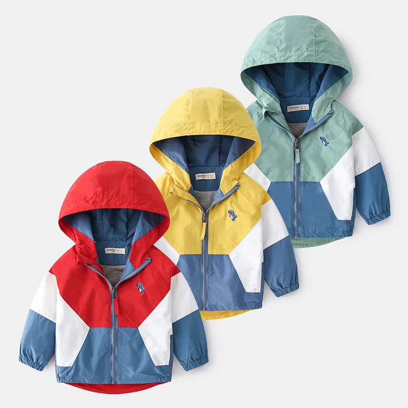 Hooded Windbreaker Jacket