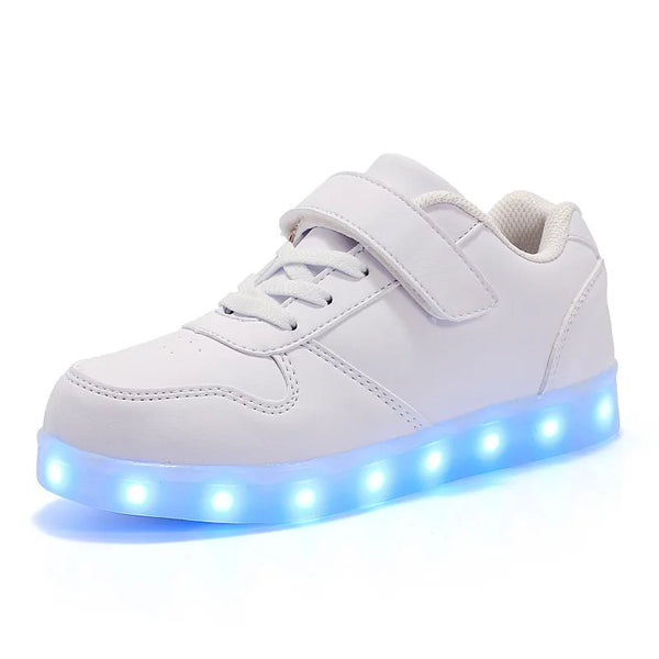 USB Charger LED Glowing Sneakers