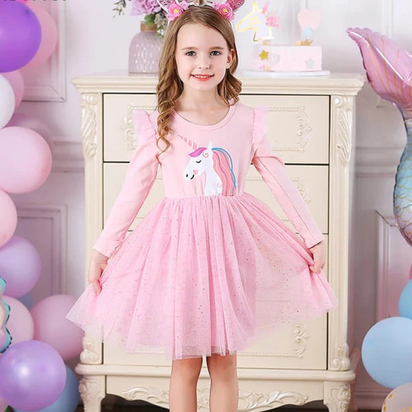 Unicorn Party Princess Dress