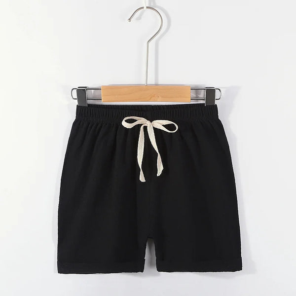 Mid Waist Casual Cotton Shorts