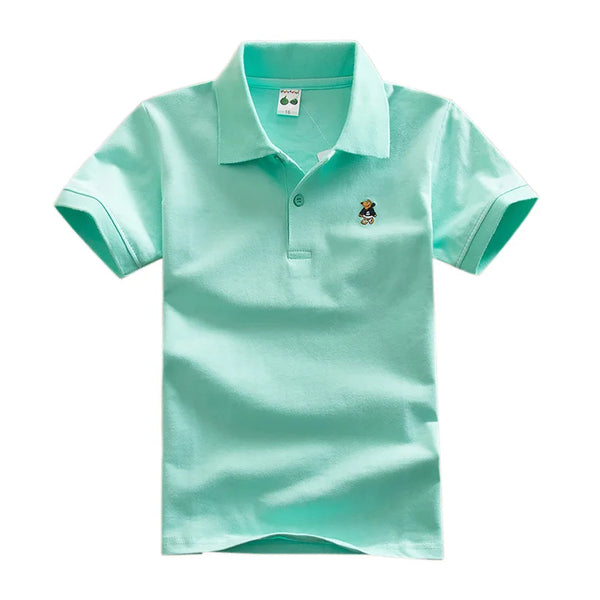 Solid Colour Polo Shirt