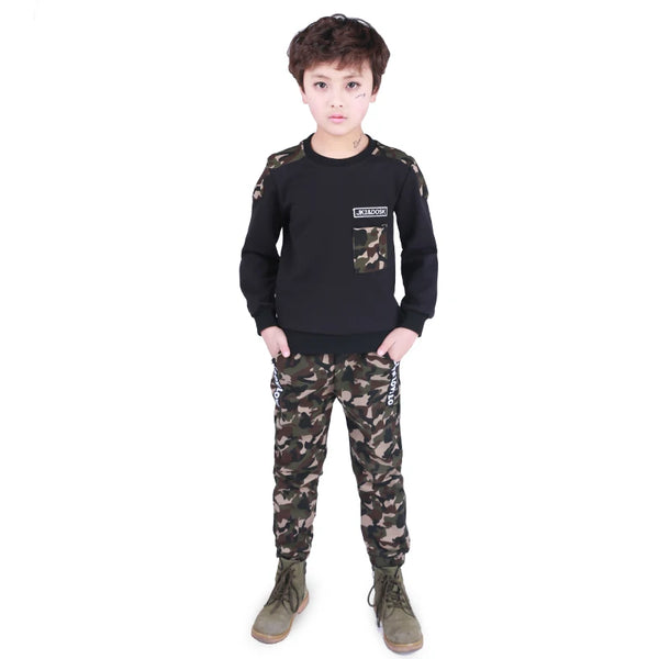 Camouflage Sports Clothing Set