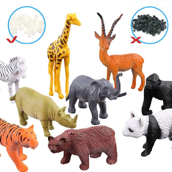 53Pcs/set Animal Toy Simulation