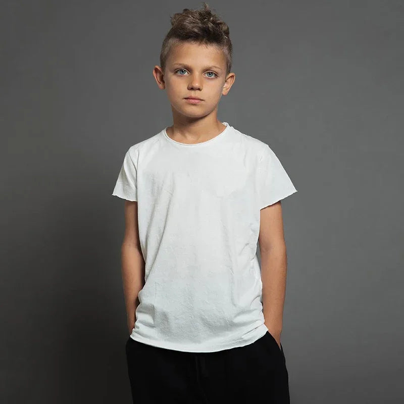 Summer Casual Cotton Short Sleeve T-Shirt