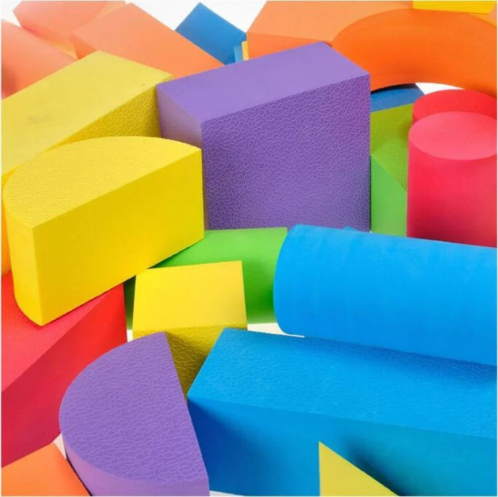 50 Pcs/Set EVA Foam Blocks Educational Kids Toys