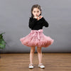 Solid Fluffy Tulle Tutu Skirt