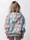 Comfy Casual Cartoon Hoodie