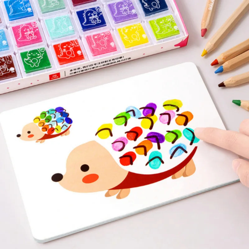 DIY Finger Painting Drawing Toy