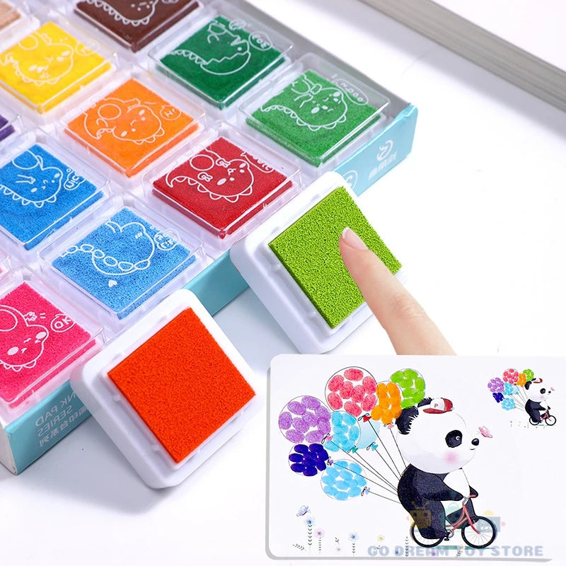 DIY Finger Painting Drawing Toy