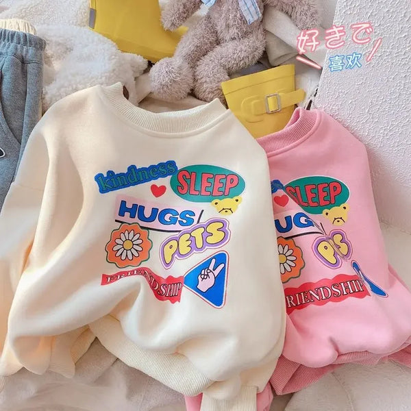 Korean Long-sleeve Sweatshirt