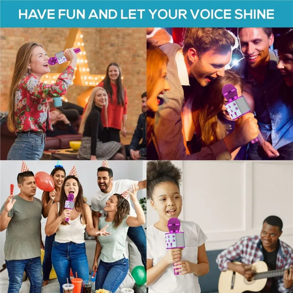 Handheld Karaoke Microphone for Kids