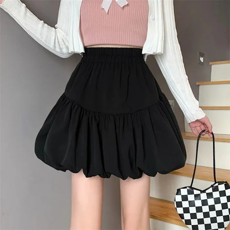 Cotton Bubble Skirt