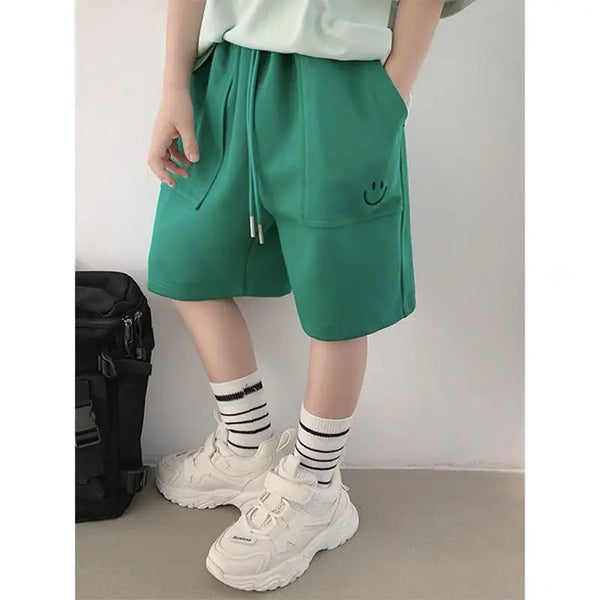 Knee Length Straight Linen Shorts